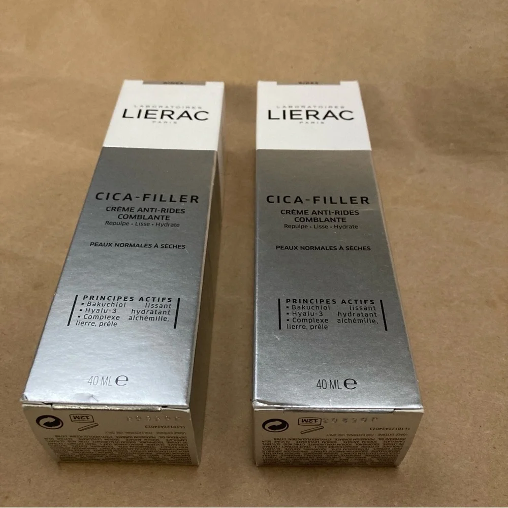 2 x lierac cica filler cream